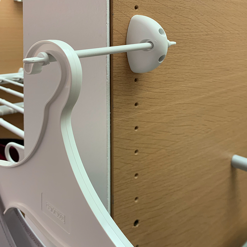 Tirataka pull-out valet rod - white-white 3